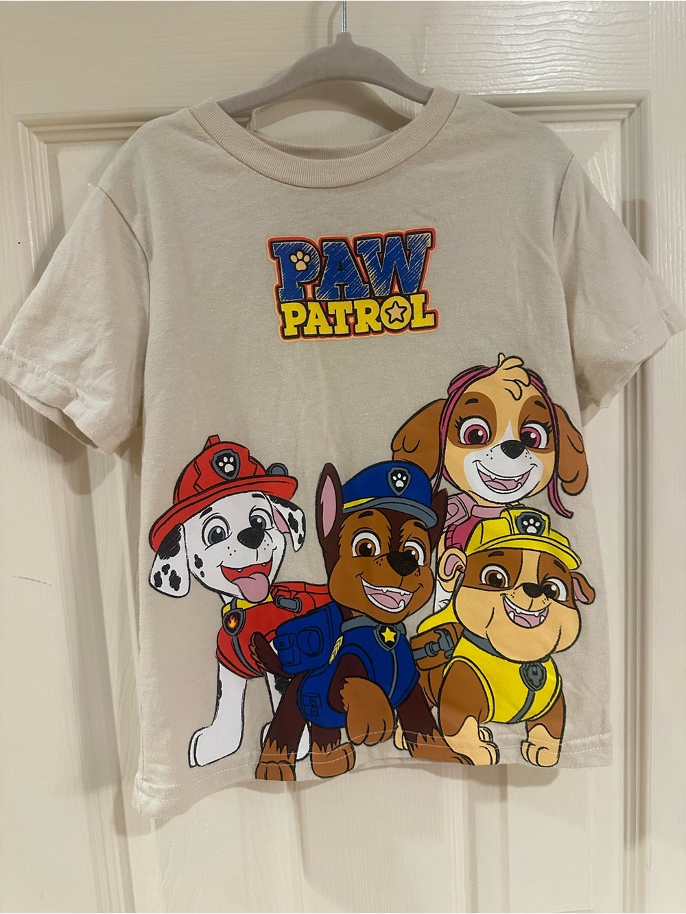 Jumping Beans Cream Paw Patrol Graphic Tee